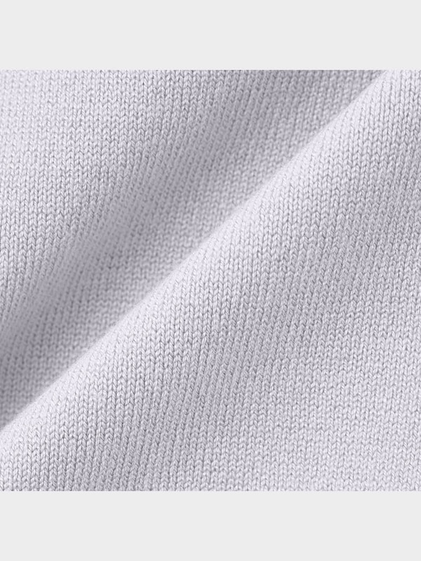 フロントポケットバイカラーカーディガン(半袖)YG