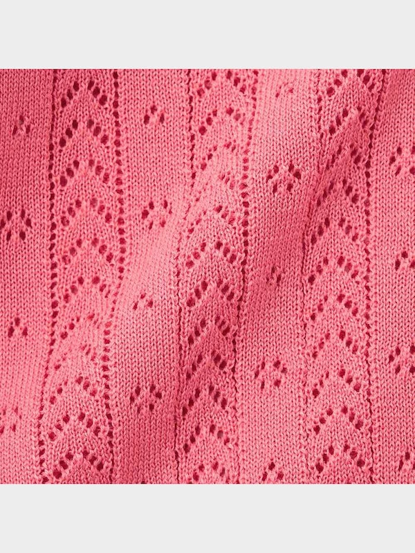 レーシーポロカーディガン(半袖)YG+X