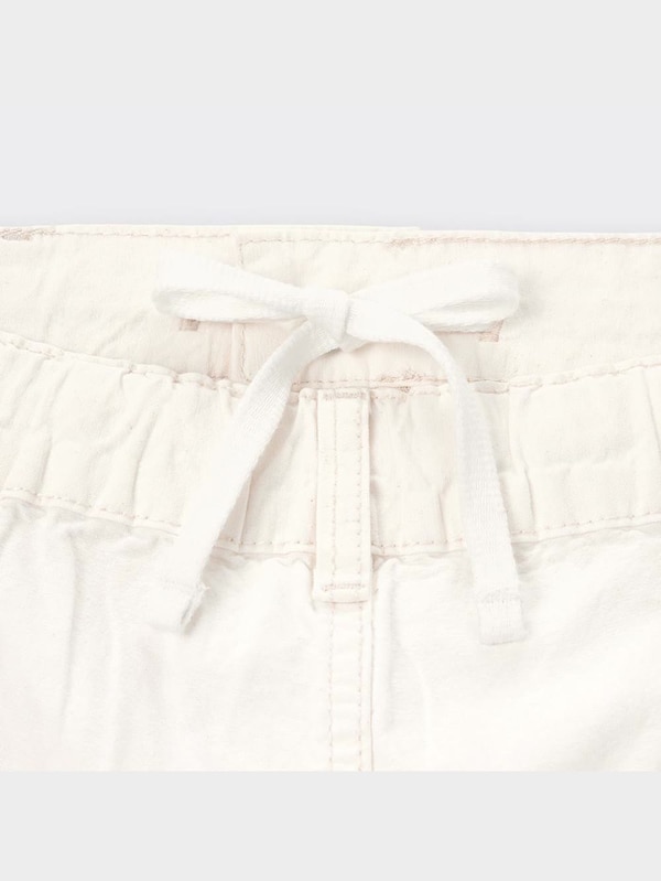 ライトデニムカーブタックアンクルパンツ