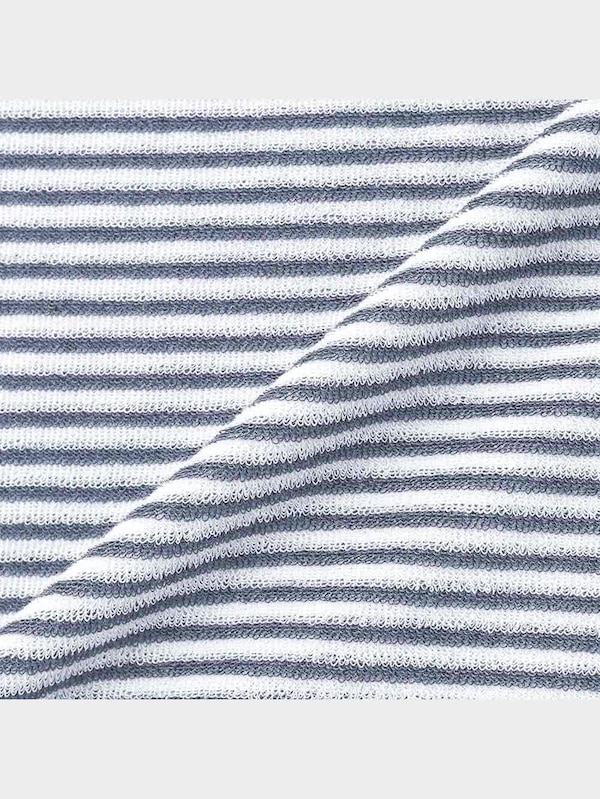 コールドフィールパイルラウンジセット(半袖&ショートパンツ)ボーダー