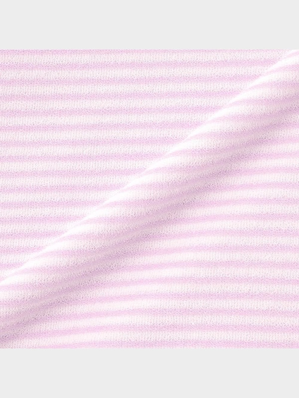 コールドフィールパイルラウンジセット(半袖&ショートパンツ)ボーダー