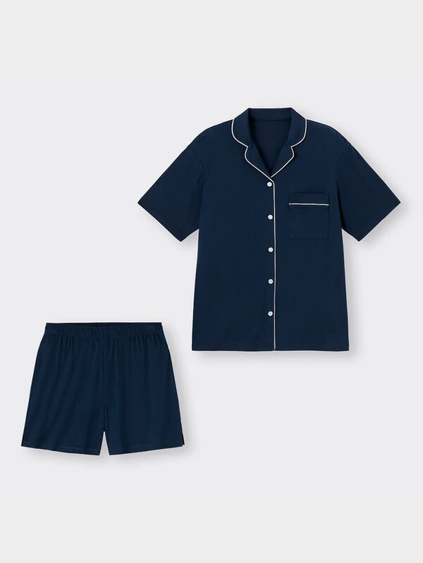 コールドフィールレーヨンパジャマOSB+EC(半袖&ショートパンツ)