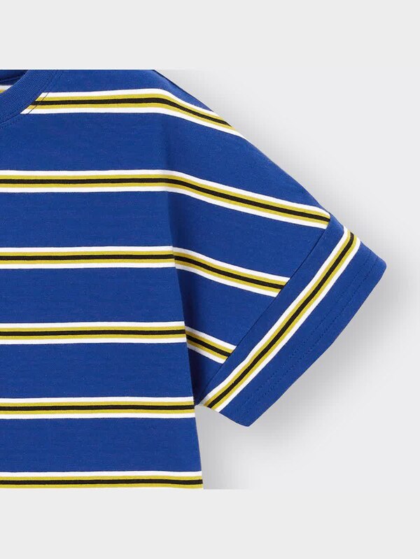 KIDS(男女兼用)レトロボーダービッグT(半袖)