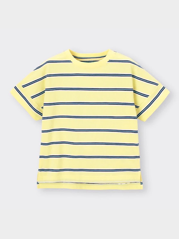 KIDS(男女兼用)レトロボーダービッグT(半袖)