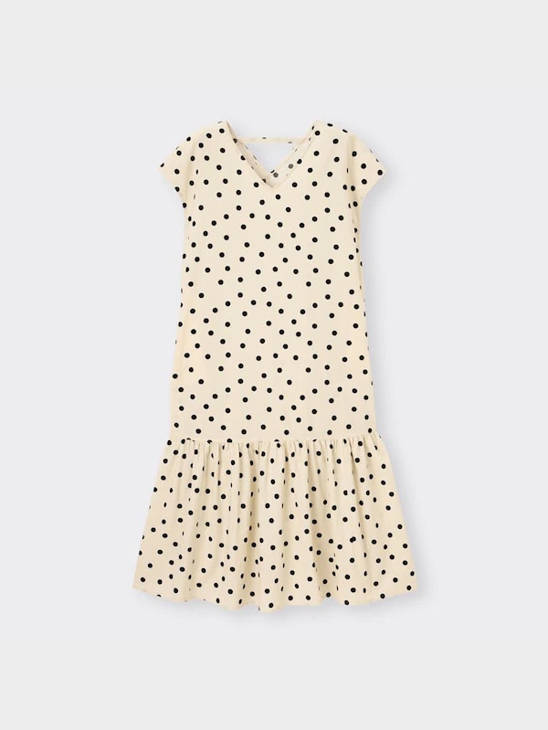 ドットVネックワンピース(半袖)RS+E