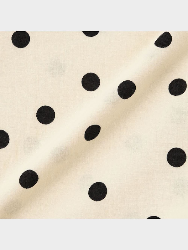 ドットVネックワンピース(半袖)RS+E