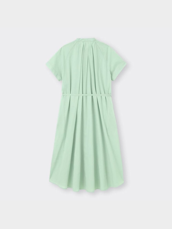 バンドカラーシャツワンピース(半袖)OSB+EC