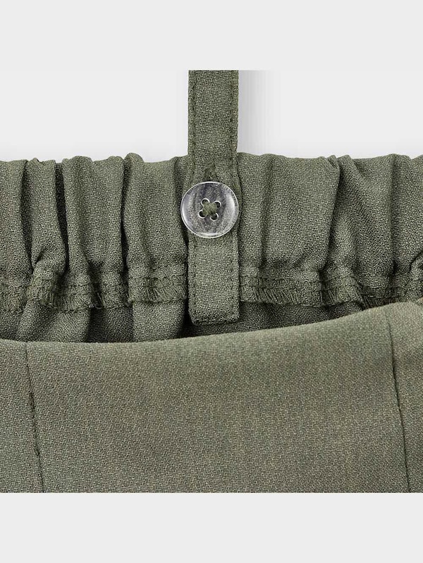 サスペンダー付きワイドクロップドパンツOSB+EC