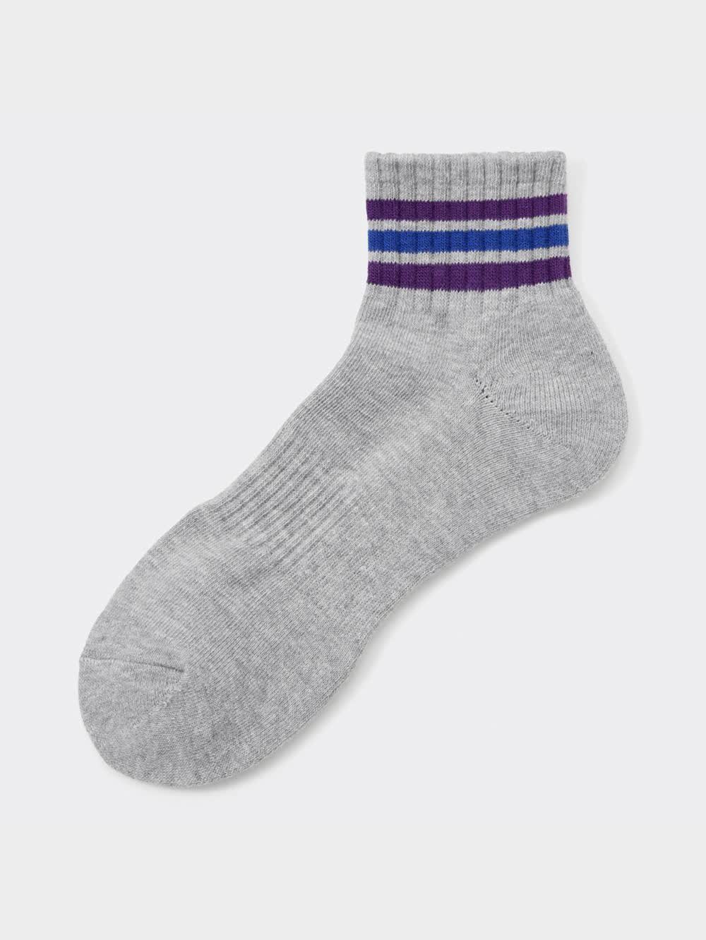 GU公式 | アンクルソックス(ライン)