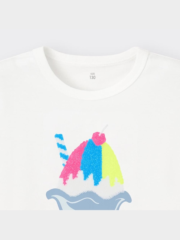 GIRLSスパンコールT(半袖)(カキゴオリ)