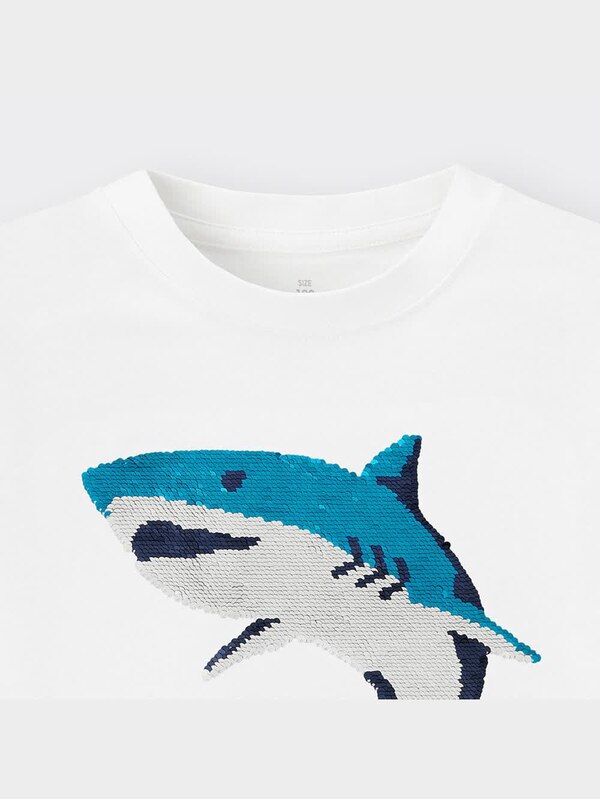 BOYSスパンコールT(半袖)(シャーク)