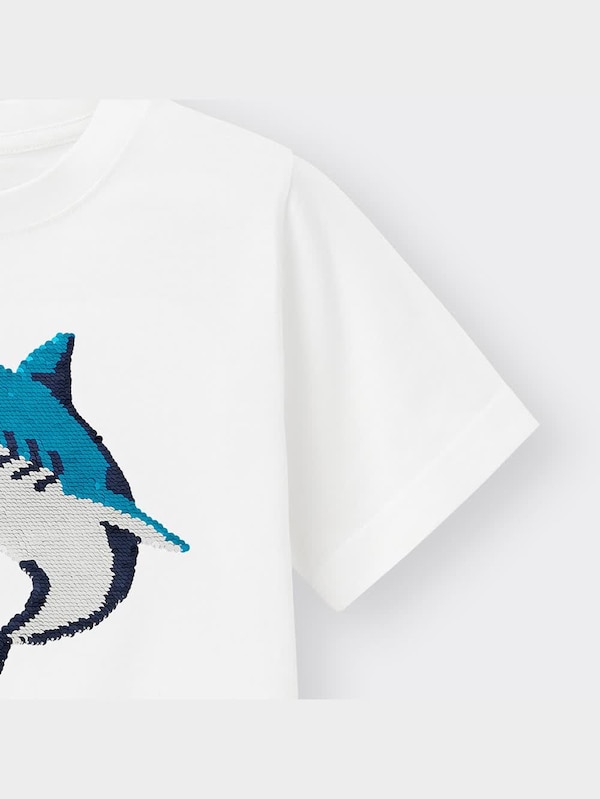 BOYSスパンコールT(半袖)(シャーク)