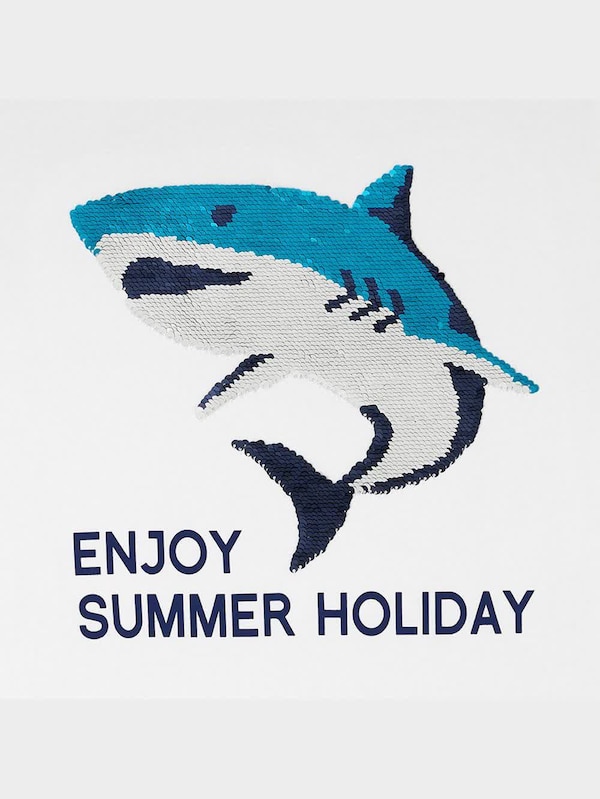 BOYSスパンコールT(半袖)(シャーク)