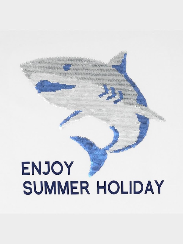 BOYSスパンコールT(半袖)(シャーク)