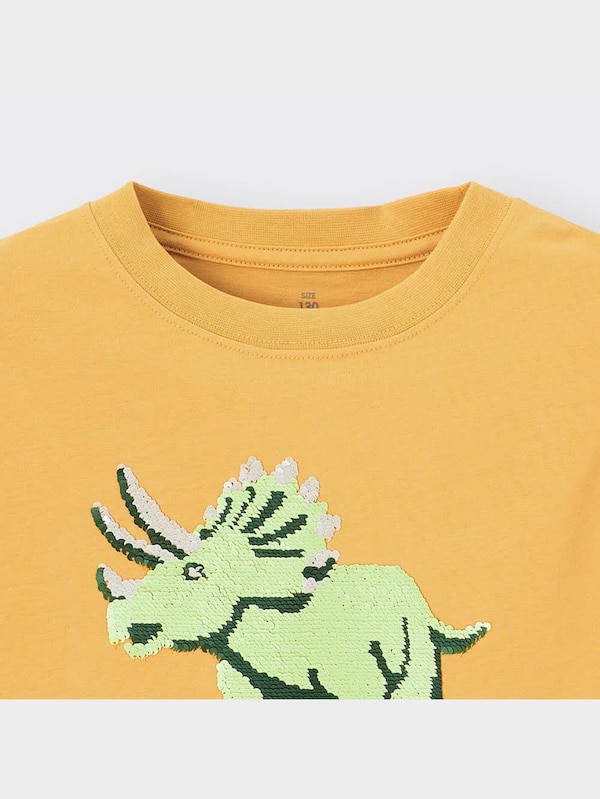 BOYSスパンコールT(半袖)(トリケラトプス)