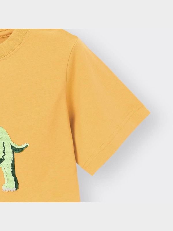 BOYSスパンコールT(半袖)(トリケラトプス)