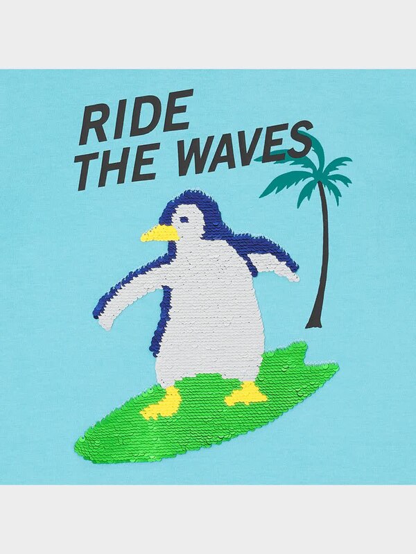 BOYSスパンコールT(半袖)(ペンギン)