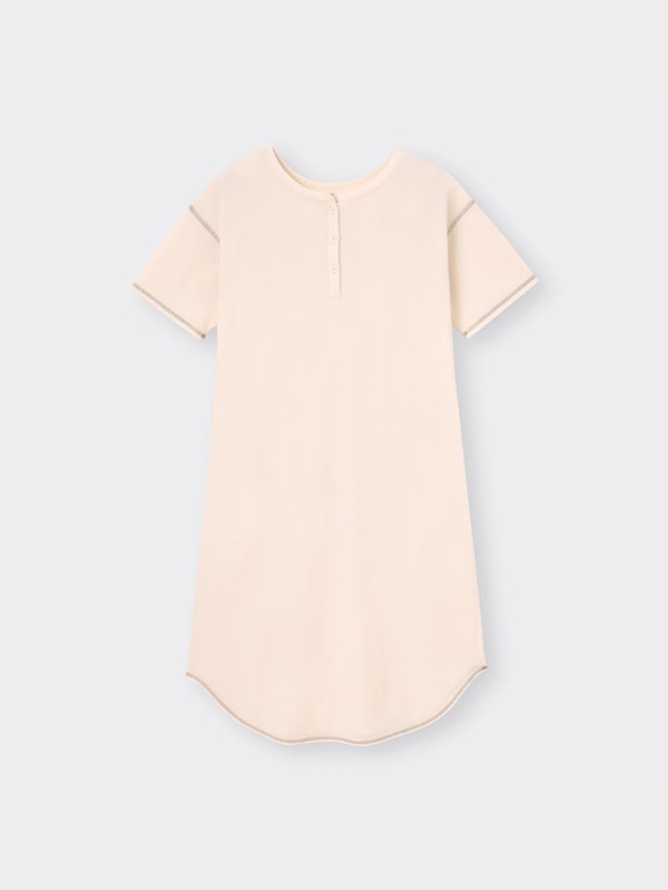 2WAYワッフルラウンジワンピース(半袖)+E