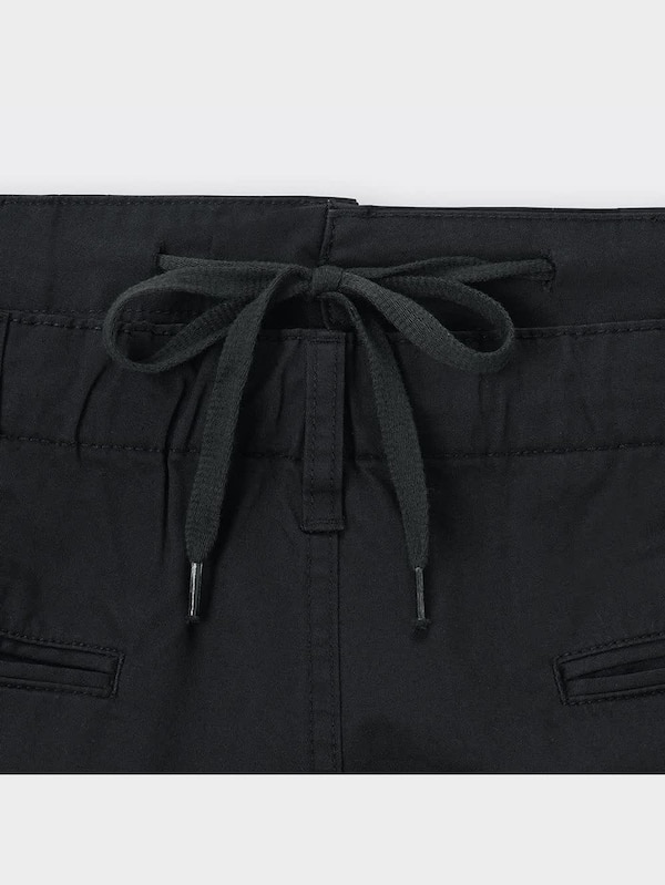 コットンワイドイージークロップドパンツNT+E