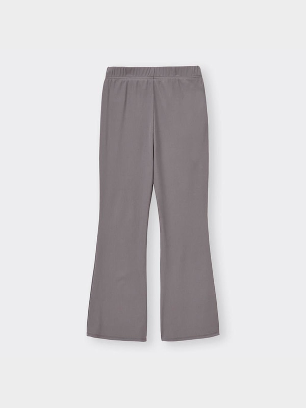 リブスリムフレア�パンツ