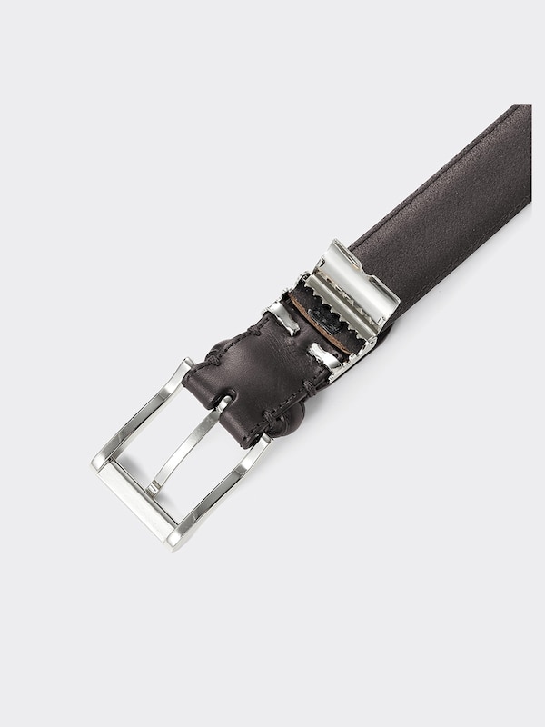 ベジタブルタンドレザーサイドステッチベルト(アジャスタブル)