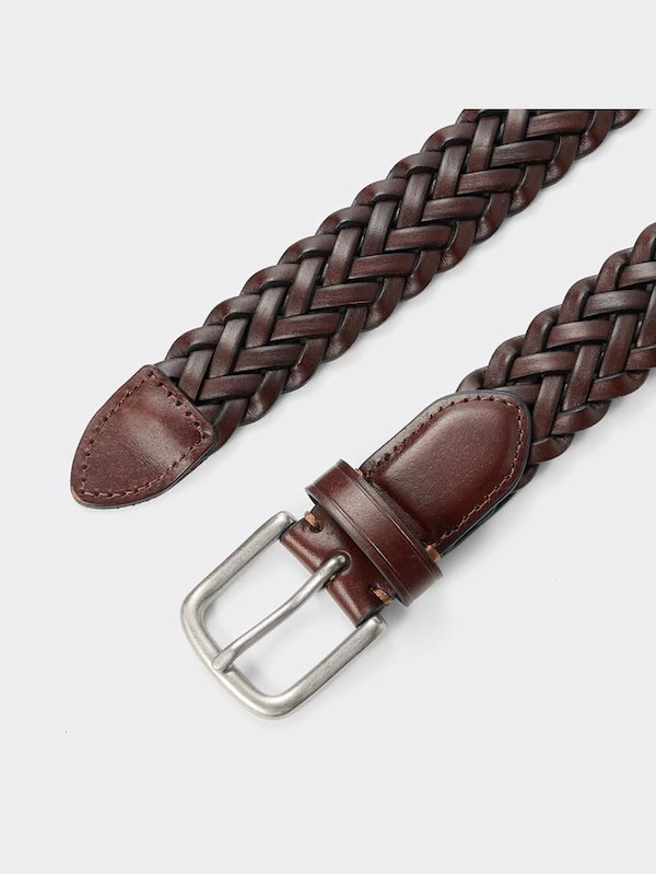 ボンデッドレザーメッシュベルト