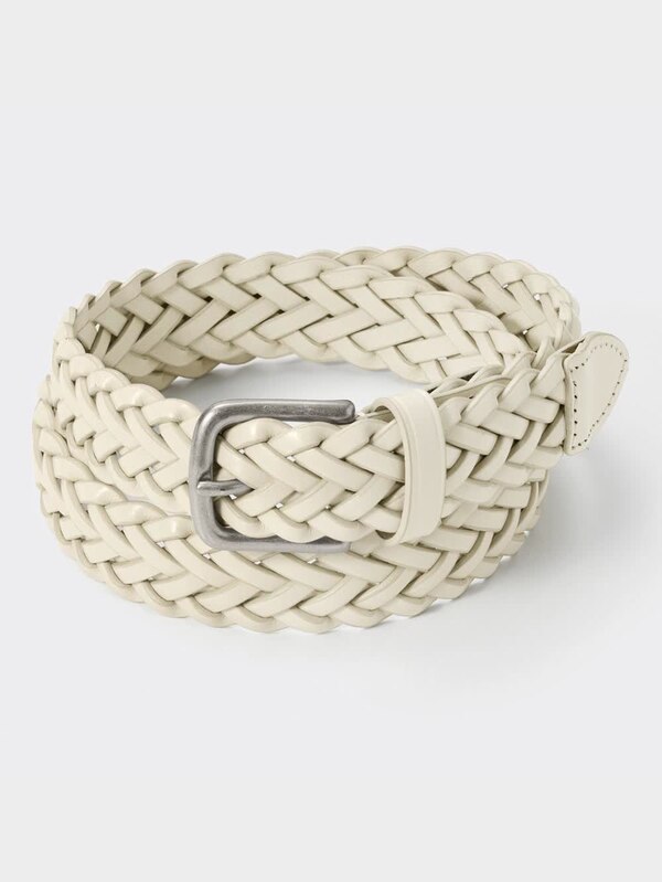 ボンデッドレザーメッシュベルト