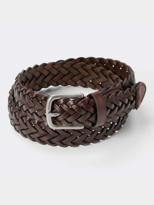 ボンデッドレザーメッシュベルト