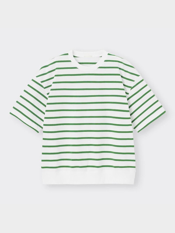 スウェT(5分袖)(ボーダー)