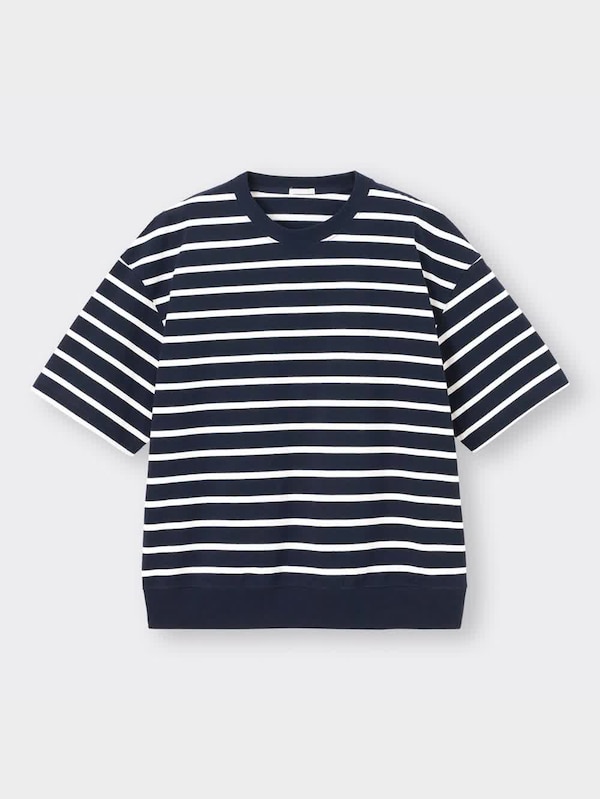 スウェT(5分袖)(ボーダー)