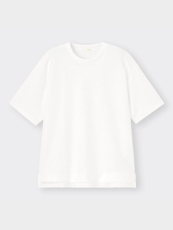 ドライダブルフェイスビッグプルオーバー(5分袖)