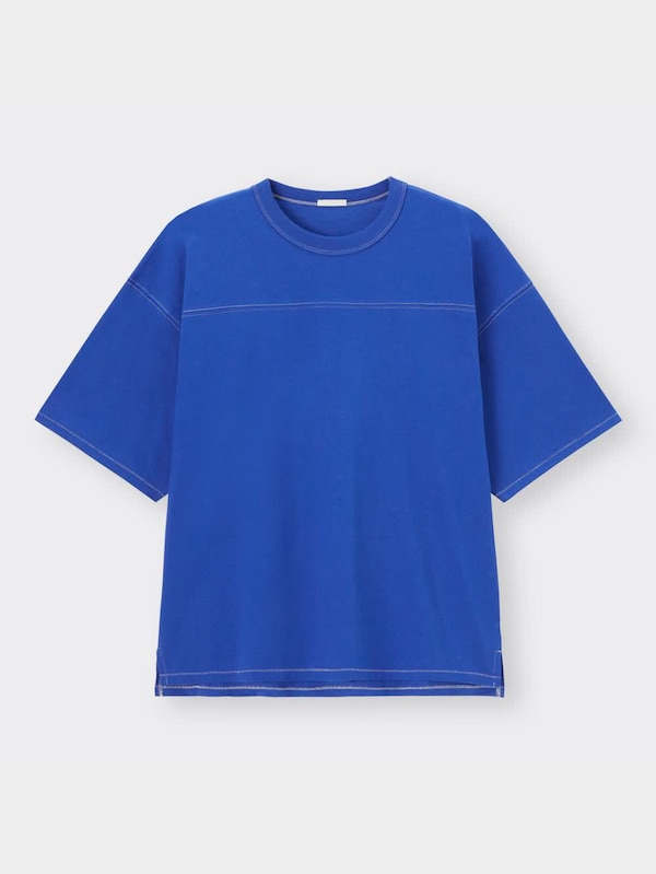 フットボールワイドフィットT(5分袖)(ステッチ)