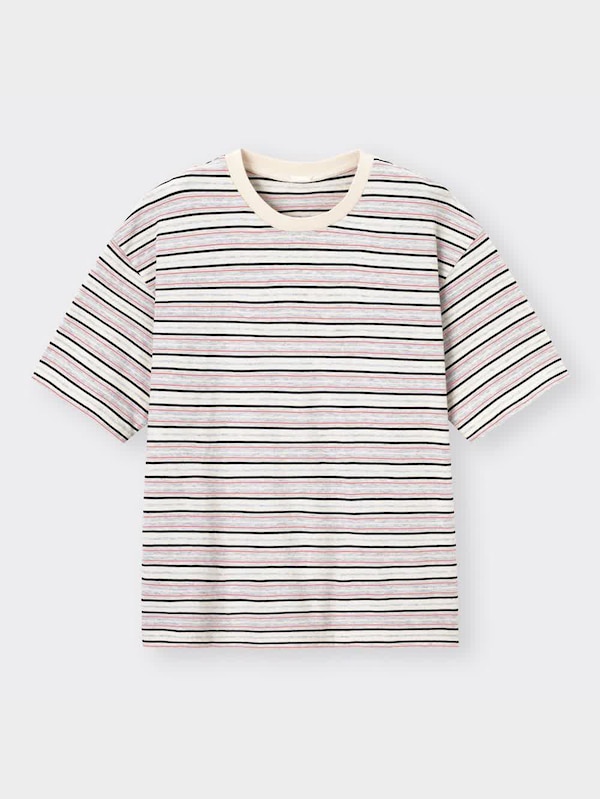 マルチボーダービッグT(5分袖)