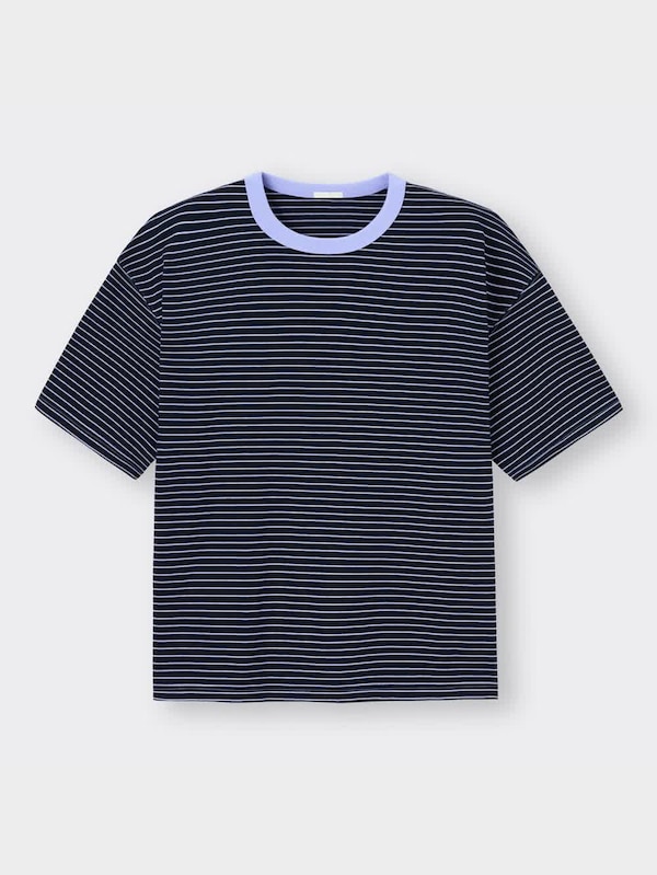 リンガービッグT(5分袖)(ボーダー)