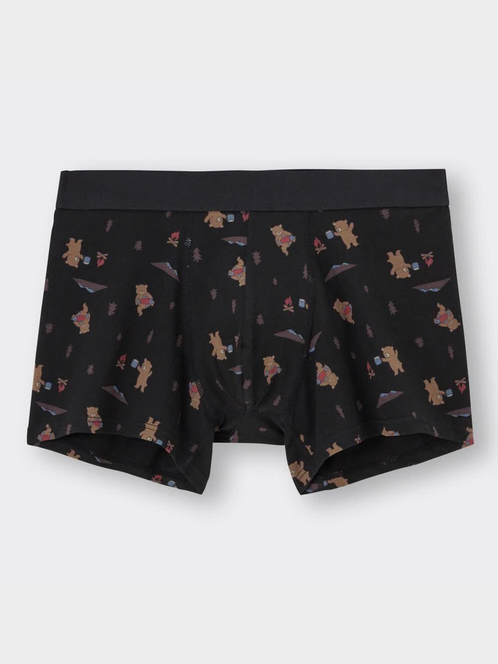 GU公式 | ボクサーパンツ(ローライズ)(クマ)+X