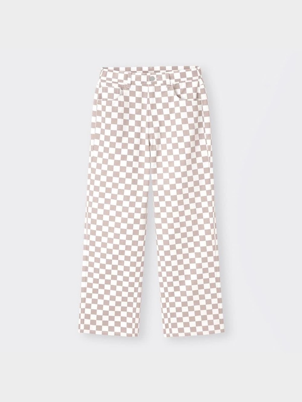 チェッカーボードパンツNT+E