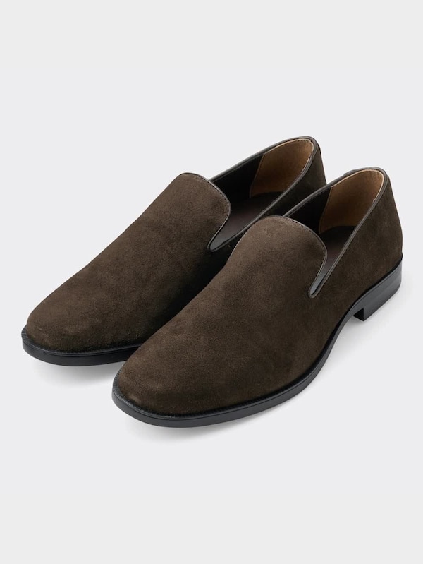 リアルレザーオペラシューズ