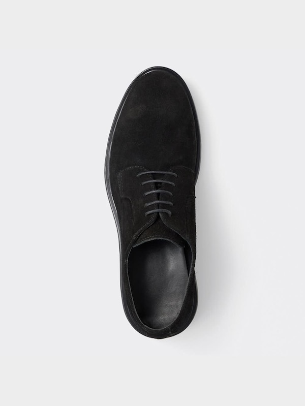 リアルレザーラウンドトゥシューズ