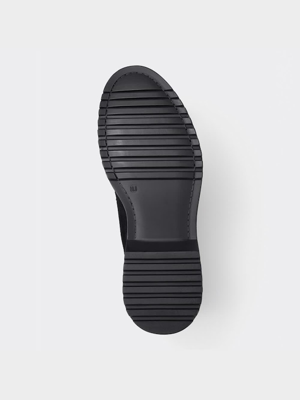 リアルレザーラウンドトゥシューズ