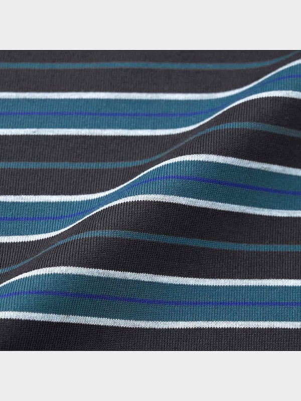 クイックドライビッグT(半袖)(ボーダー)GA+E