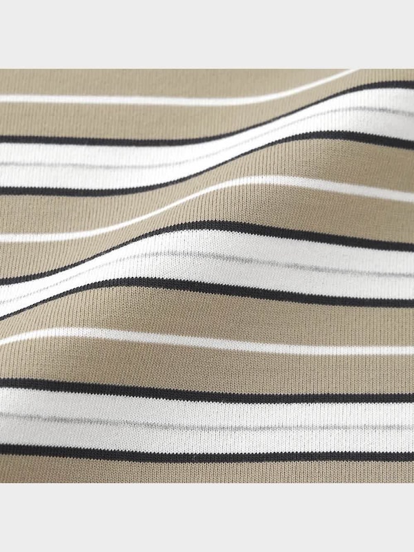 クイックドライビッグT(半袖)(ボーダー)GA+E