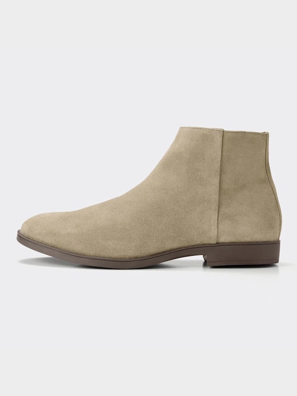 リアルレザーショートブーツ+X