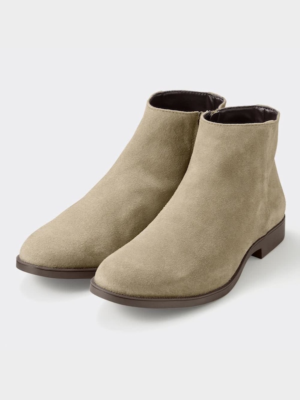 リアルレザーショートブーツ+X