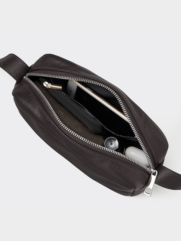 リアルレザースクエアショルダーバッグ+E