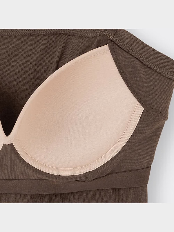 ブラフィールクロップドチューブトップ+X