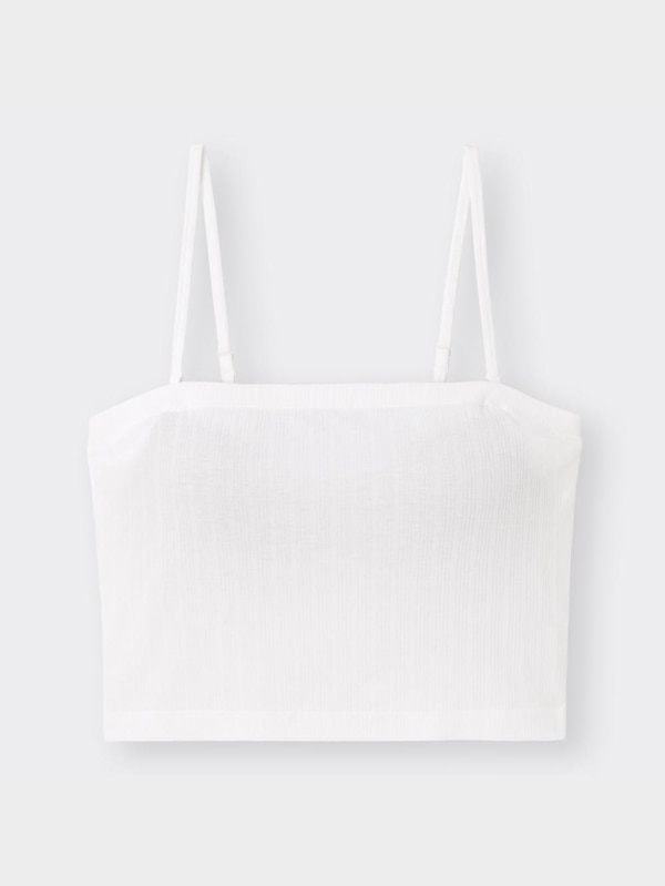 ブラフィールクロップドチューブトップ+X