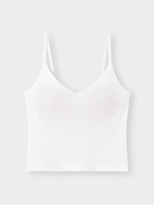 ブラフィールクロップドVネックキャミソール+X