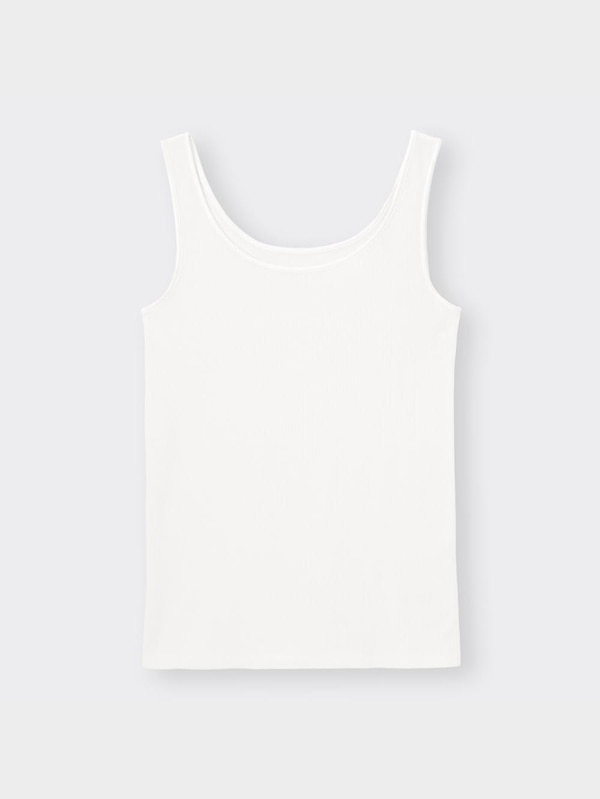 スタイルオーガニックコットンリブタンクトップ