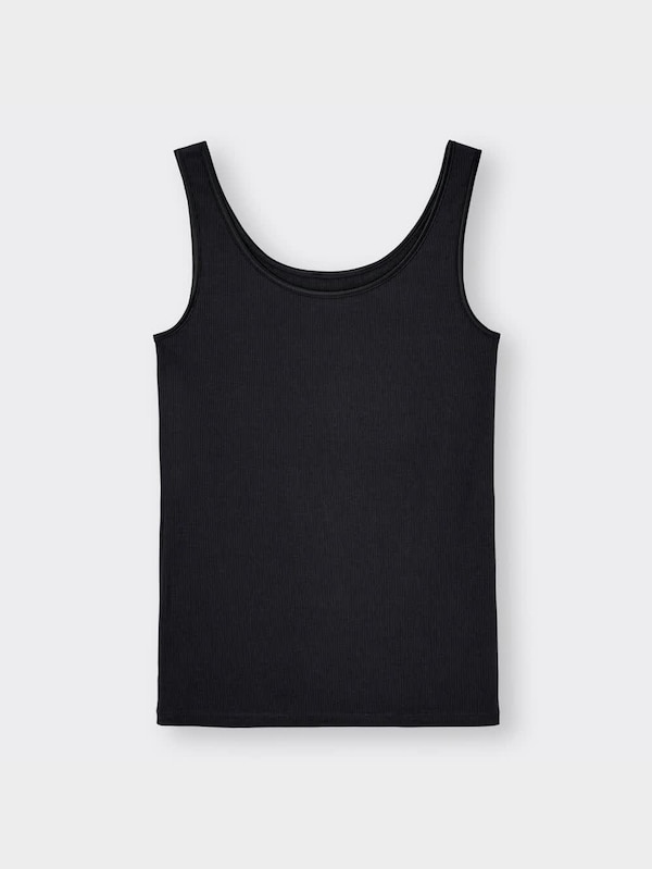 スタイルオーガニックコットンリブタンクトップ
