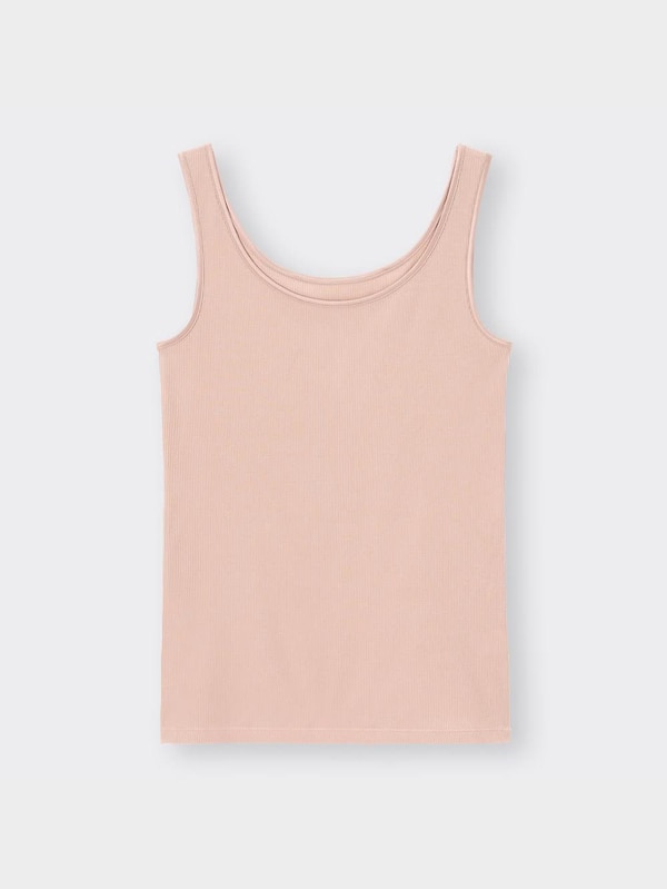 スタイルオーガニックコットンリブタンクトップ